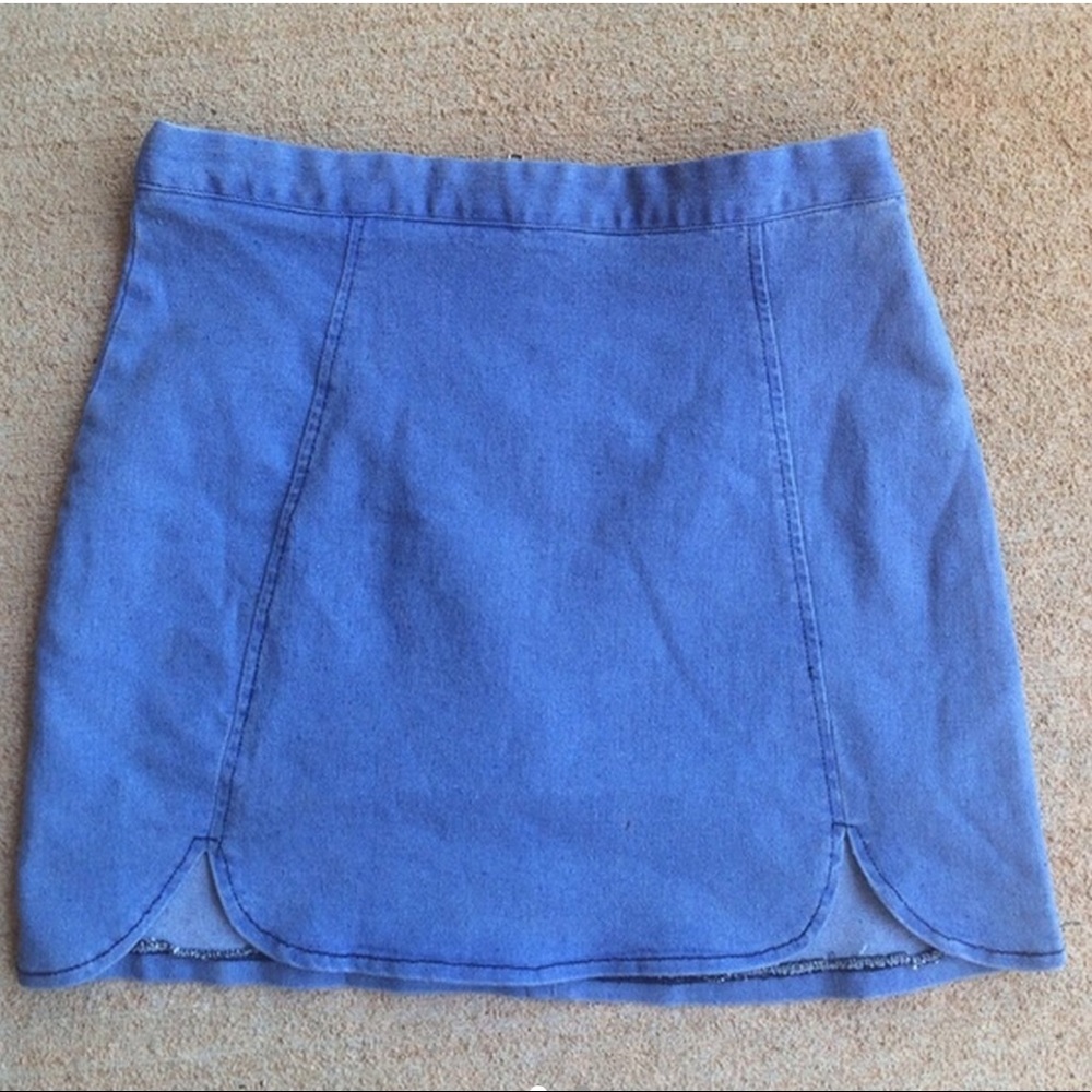 Blue brandy raquel skirt